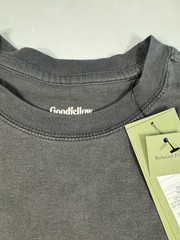 Goodfellow & Co Men’s Heavyweight Short Sleeve T-Shirt Hematite Size S NWT