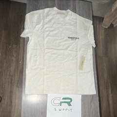 Fear of God Essentials T-Shirt SS22 Light Oatmeal – 100% Authentic