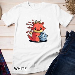 Everything’s Fine – RPG Funny Dragon Unisex T-shirt