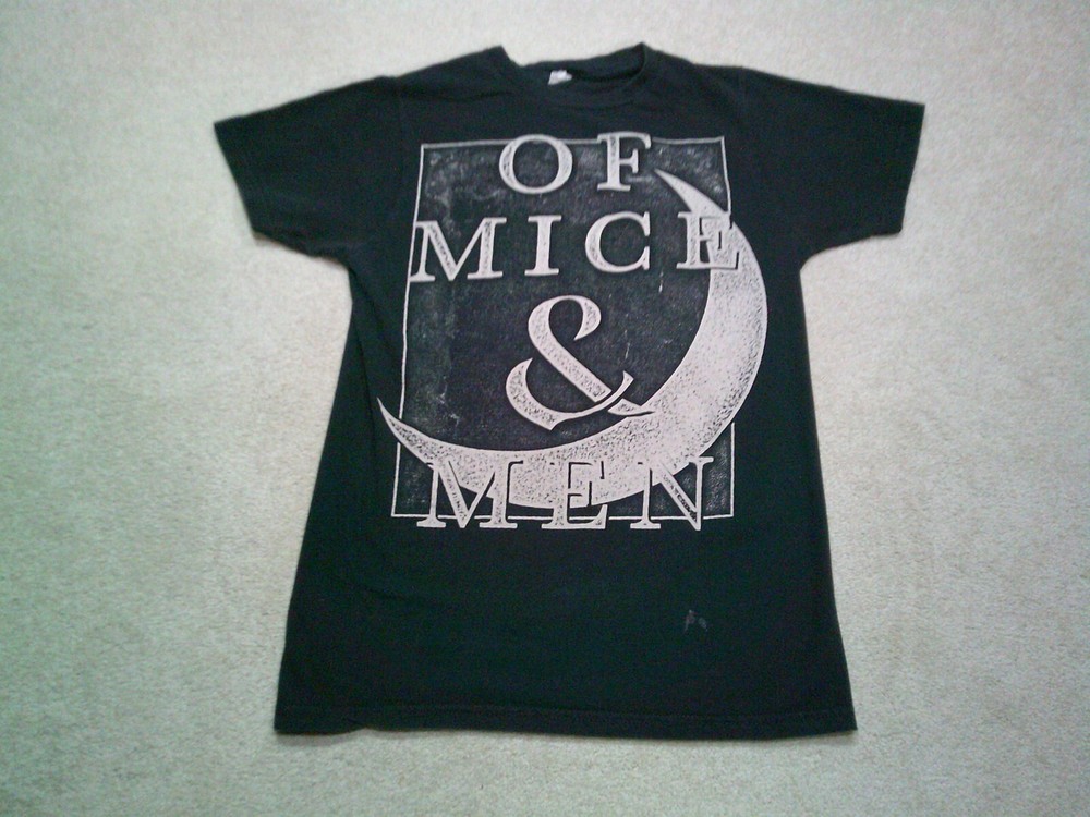 Of Mice And Men OM&M T Shirt Mens Small Black Band T Merch