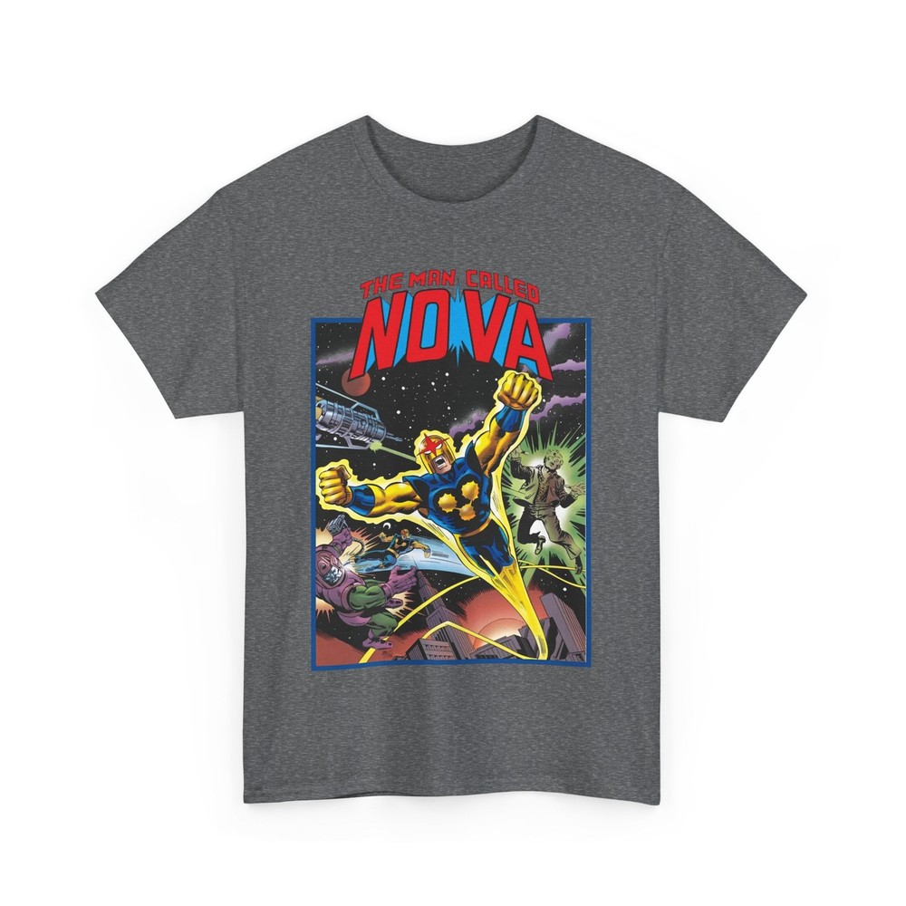 Nova T-Shirt – Marvel Comics – Richard Rider – 1970s Comic Series Art