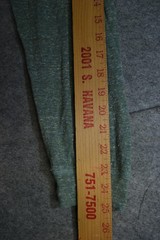 True Grit Henley Shirt Mens XL Green Long Sleeve Slub Knit Cotton Rayon Heather