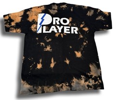 VTG 90s Pro Player Property of New York Knicks Tie Dye Black T-Shirt Made in USA