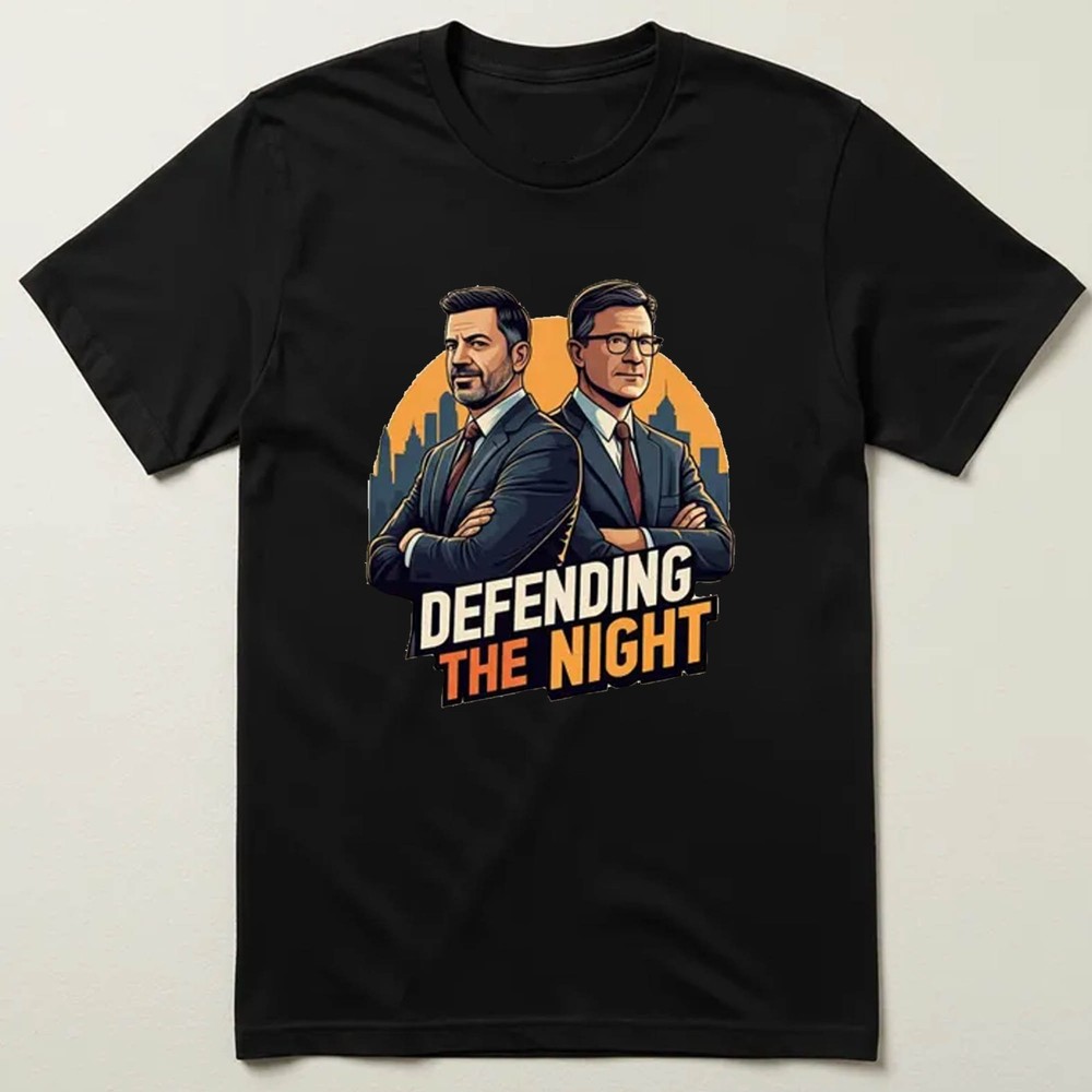 Jimmy Kimmel & Stephen Colbert T-Shirt – Fast Ship