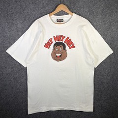 Vintage Fat Albert Shirt Mens XL White 90s USA TV Show Cartoon Rare Parody Hey