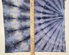 Hanes Handmade Ice Dye Unisex Adult T-Shirt Size Large Color Snow Maiden Tee NEW