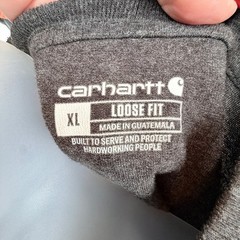 Carhartt K87 Pocket T Shirt Mens XL Loose Fit Carbon Heather Gray Workwear