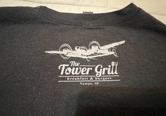 The Tower Grill Nampa Idaho P-38 design 2XL T Shirt