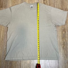 Shaka Wear T Shirt XL Heavyweight Cotton Garment Dye Tan Streetwear Mens