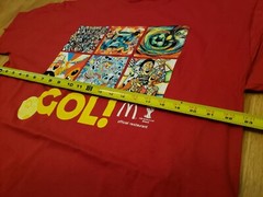 Vintage FIFA World Cup Soccer T Shirt 2014 Brazil World Cup McDonalds Sz XL NEW