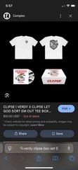 SEALED Verdy x Clipse “Let God Sort ’Em Out” CD + T-Shirt Box Set 5 – Size L