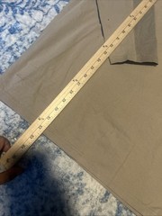 Bulwark Shirt Mens XL-LN Tan FR Flame Resistant Henley Work Long Sleeve Stretch