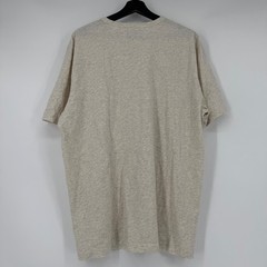 Faherty Sunwashed Organic Cotton T-Shirt Mens XL Oatmeal Heather Short Sleeve