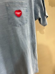 CARHARTT Ingo T Shirt Top Size XS S M L & XL Relaxed Fit Pocket Light Blue NEW