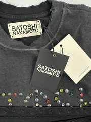 Satoshi Nakamoto – Satoshi Send Me STKULL Rhinestone OS T-Shirt Size: XL