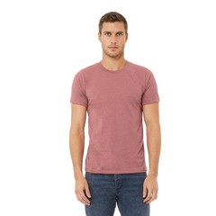 5 Pack Bella Canvas Mens Heather T Shirts Short Sleeve Crew Neck Tees Large C5