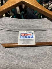 vintage discovery channel t shirt grey promo script Hanes sz large