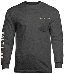 Mens Salt Life Aquatic Journey Graphic Pocket Long Sleeve T-Shirt – Large – NWOT