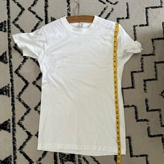 Vintage BVD Plain White T Shirt Men’s S Single Stitch Made In The USA