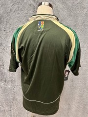 Vintage Y2K Ireland Four Provinces Rugby Shirt Olive Green Live For Rugby L