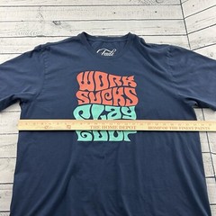 Fade Golf Work Sucks Play Golf Short Sleeve T Shirt Men’s XL Blue