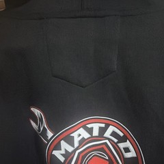 Matco Tools Men’s Black Logo Graphic Cotton Knit Crew Neck Pocket T-Shirt