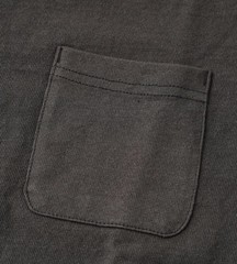 Men’s 100% Cotton Bronson Non Stock Mfg. Co Classic Pocket T-Shirt Dark Gray L