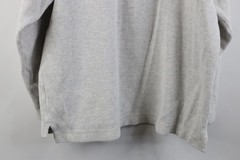 Vtg 90s Streetwear Mens Medium Baggy Heavyweight Ribbed Knit Henley T-Shirt USA