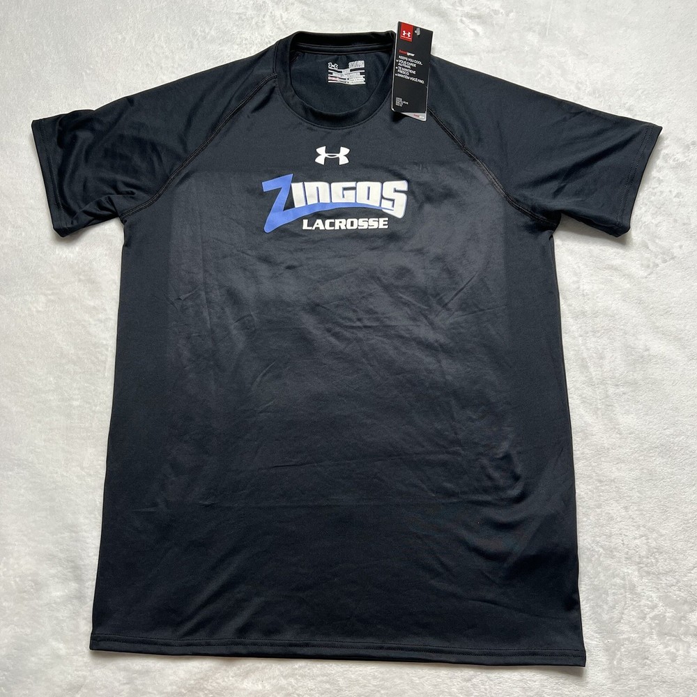 Under Armour Mens Locker Short Sleeve T-Shirt Black Small 1268471 001 Graphic