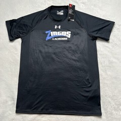 Under Armour Mens Locker Short Sleeve T-Shirt Black Small 1268471 001 Graphic