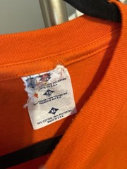 Vintage Hanes Heavyweight 50/50 Orange Halloween USPS Eagle Men’s XL
