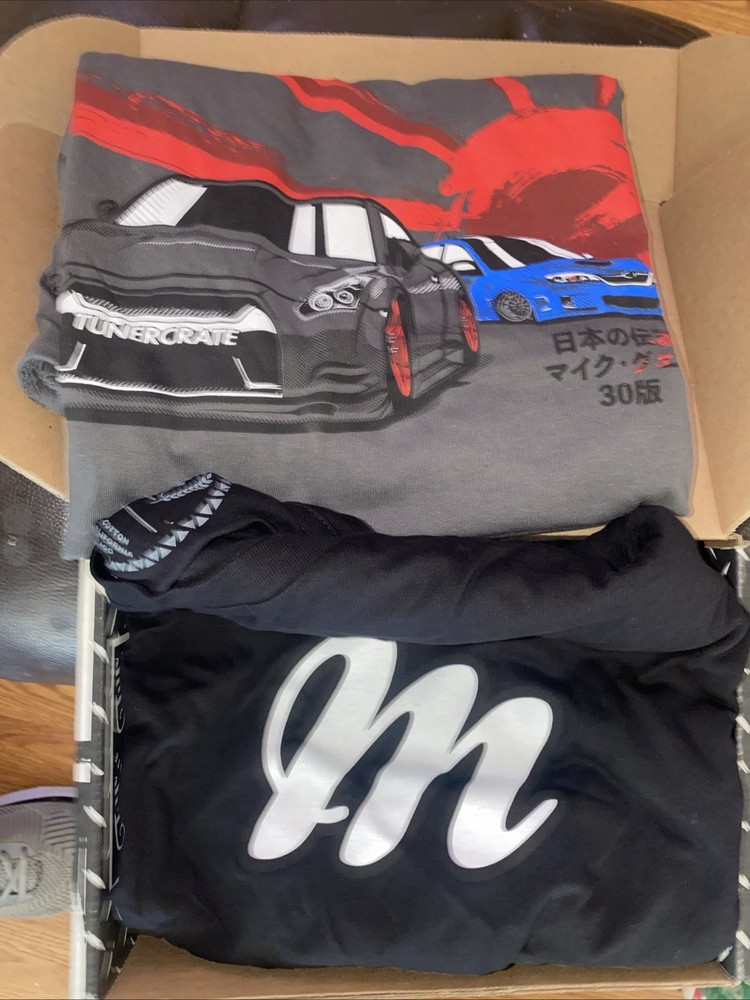 Tuner Crate Tshirt Size 3X Graphic Awesome Shirts Lot Of 2 Shirts New In Box