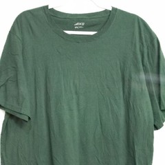 Green BCG Mens T-Shirt Size XXL Cotton Blend Crew Neck Short Sleeve Casual Top