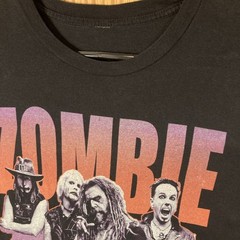 Rob Zombie Double Sided Concert Shirt Black Xl 2016 23 X27 Tag Gone