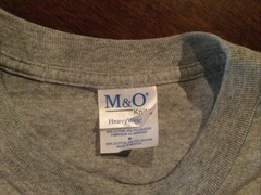 San Miguel M&O Mens Gray T Shirt. San Miguel de Allende. Size Medium