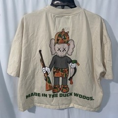 24.7 Hunt Co Made In The Duck Woods KAWS Box Fit Duck T Shirt Small 2F.7
