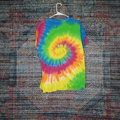 Colortone mens colorful Nashville TN tiedyed tee shirt L