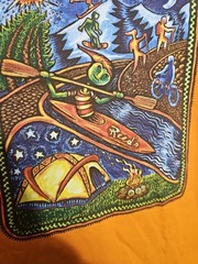 Vintage 90s Reeds Outfitters Nature Hiking Camping Outdoor Art Tee T Shirt XL