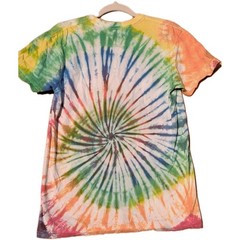 Spiral Tie Dye T-shirt top Men’s/Women’s Non Fade Handmade NEW Med 38-40