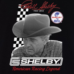 Carroll Shelby Portrait 2-Sided Tank Top T-Shirt GT 500 Ford Mustang
