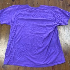 ALSTYLE Apparel Jefferson Airplane Band Activewear Purple Graphic T Shirt Men XL