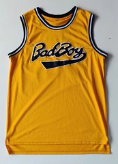 BAD BOY RECORDS BIGGIE SMALLS #72 STITCHED BASKETBALL JERSEY SHIRT MEN SIZE XL