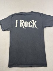 Vintage Guitar Hero T Shirt Adult Size Small Black Video Games Wii Music Y2k