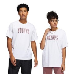 adidas ORIGINALS UNISEX 4.0 FLIPPED ADI T-SHIRT TEE WHITE BURGUNDY RETRO NEW OG