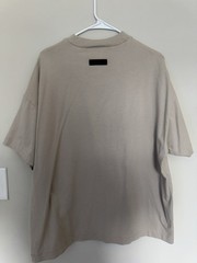 Fear of God Essentials Taupe Oversized T-Shirt Beige Heavyweight Tee Unisex