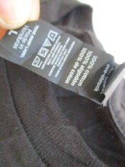 Lifeineden black t shirt sz L