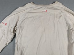 Lot 4 Ariat Work FR Flame Resistant Crew Shirt Mens L Gray Tan CAT 2 NFPA 2112