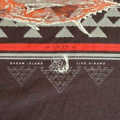 Hinano Tahiti Shirt Men’s M Black Ahi Dream Island Hawaii Beer Tuna Fishing 1787