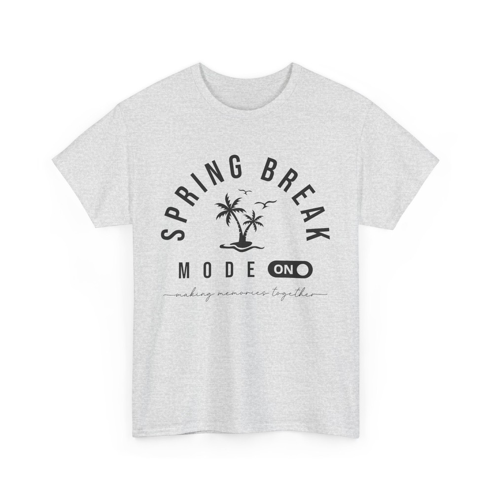 Spring Vacation Break 2025 Shirt, Palm Trees Lovers Mode On Women Men T-shirt