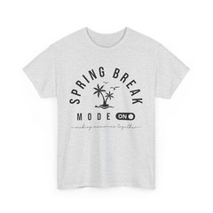 Spring Vacation Break 2025 Shirt, Palm Trees Lovers Mode On Women Men T-shirt